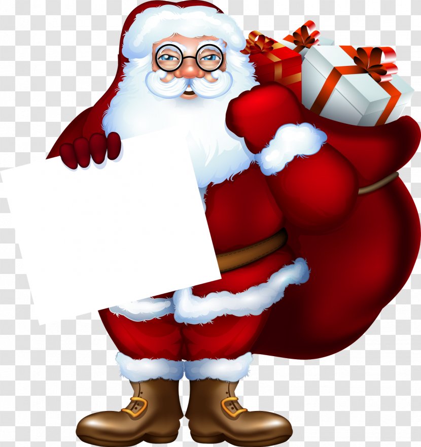 Santa Claus Rudolph Mrs. Christmas Day Clip Art - Ornament Transparent PNG