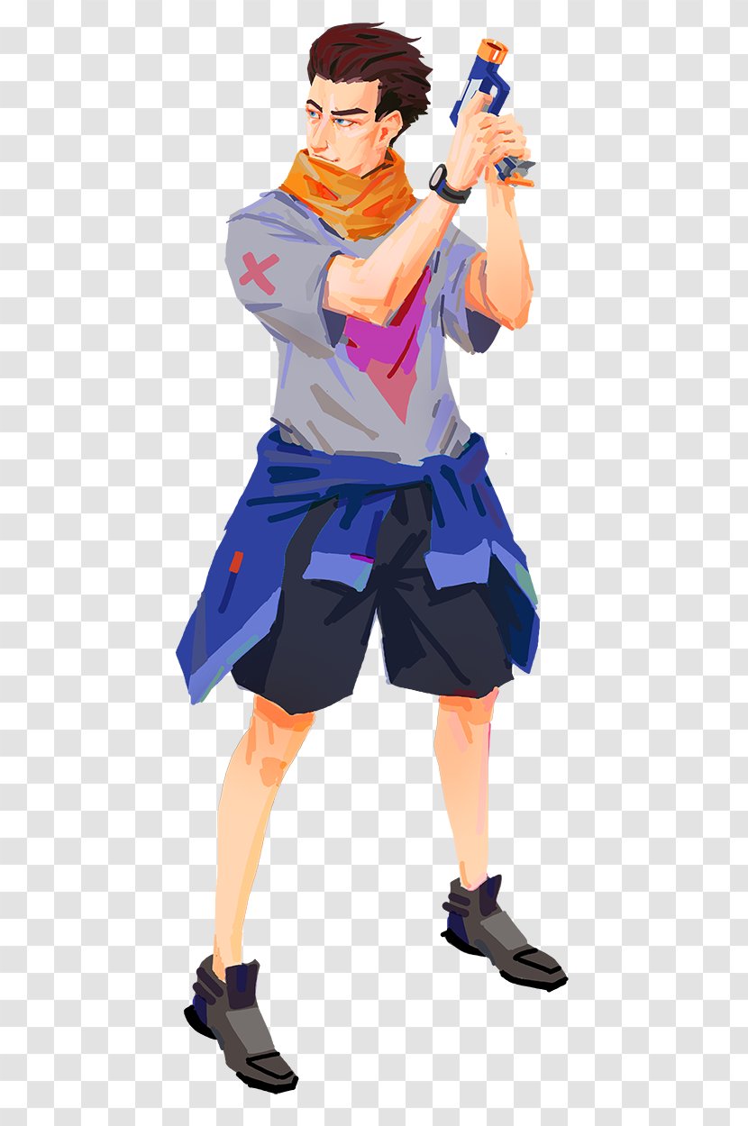 Rookie Nerf Arena Cartoon Illustration Costume - Design - Colorful Character Transparent PNG