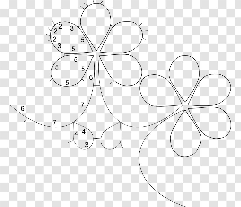 Floral Design Drawing /m/02csf - Flowering Plant - Tree Transparent PNG