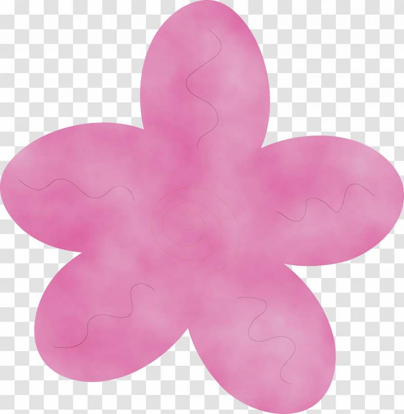 Pink M Transparent PNG