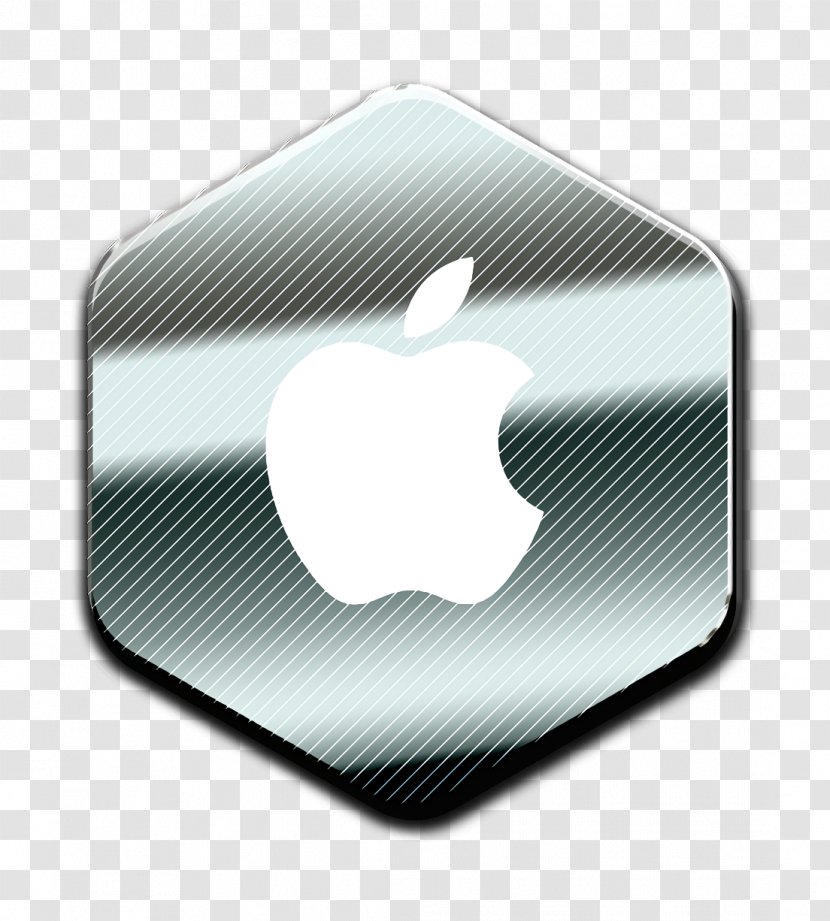 Silver Apple Logo - Electronics - Metal Transparent PNG