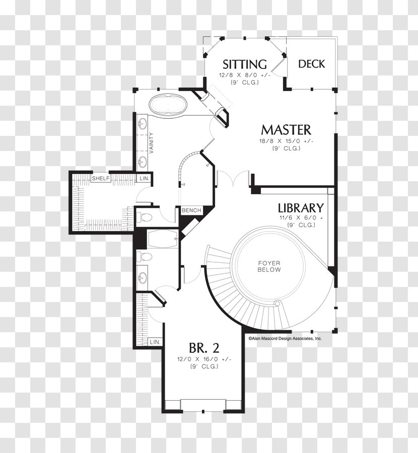 Floor Plan Design House Kitchen - Stairs Transparent PNG