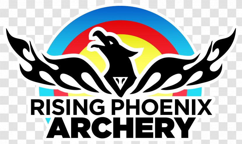 Rising Phoenix Archery Logo Brand Graphic Design - Michigan - Day Of The Rebellion Transparent PNG