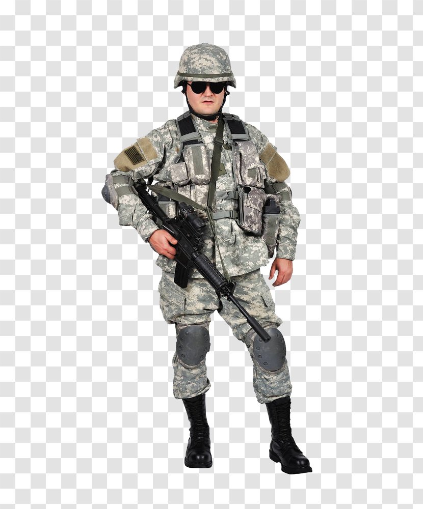 Soldier Infantry Stock Photography - Soldiers Armed With Guns And Sunglasses Transparent PNG