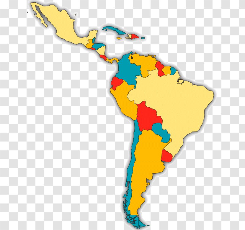 Caribbean Mapa Polityczna Mexico Information - Latin America - Latina Transparent PNG