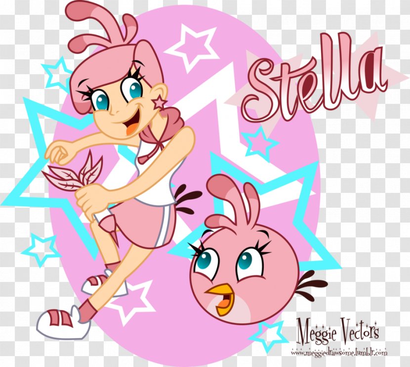 Angry Birds Stella POP! Drawing Game - Cartoon - Super B Transparent PNG