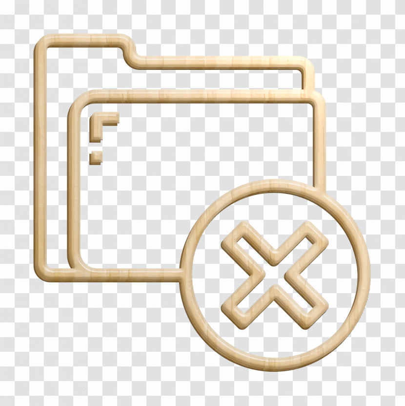Cross Icon Folder Icon Folder And Document Icon Transparent PNG