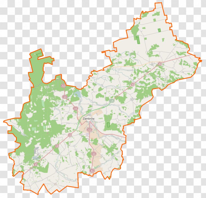 Zambrów County Locator Map OpenStreetMap Molotov Line - Wikimedia Foundation Transparent PNG