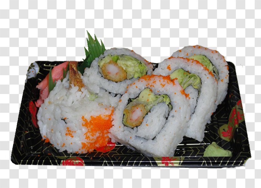 California Roll Sashimi Tempura Gimbap Sushi - Lunch - Prawn Transparent PNG