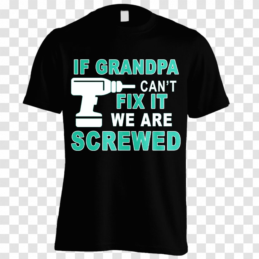 T-shirt Tracksuit Hoodie Sleeve - Text - Grandpa And Grandma Transparent PNG