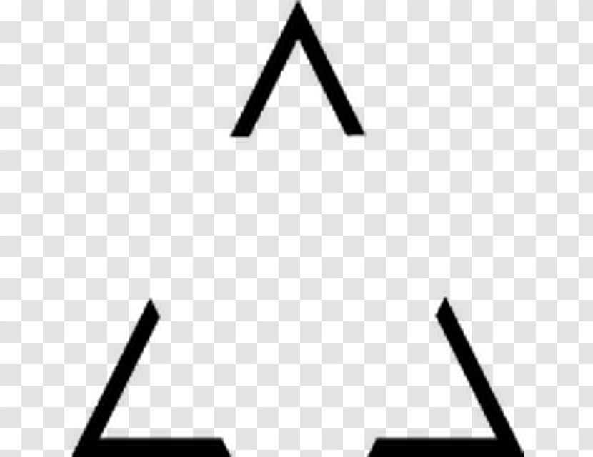 Black Triangle Negro - And White Transparent PNG
