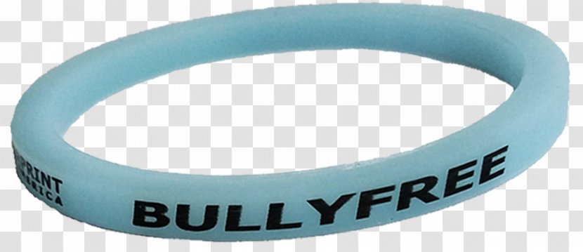 Wristband Bracelet Cyberbullying Bangle - Bands Against Bullying Transparent PNG