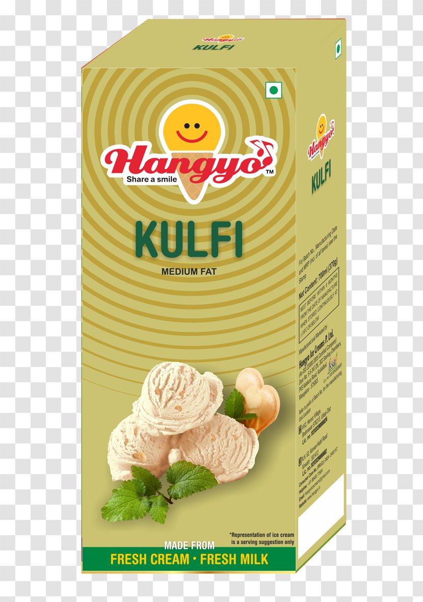Ice Cream Kulfi Malai Milk - Junk Food Transparent PNG