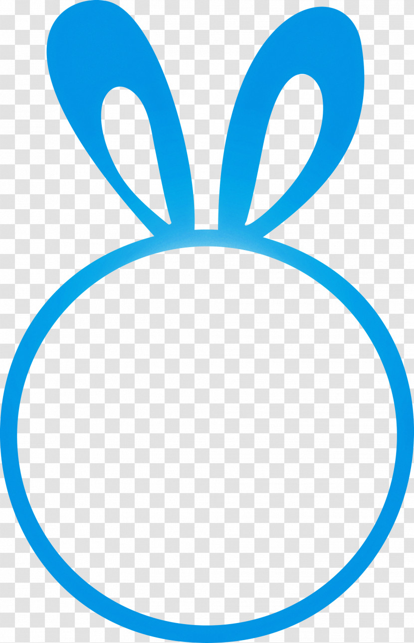 Easter Bunny Frame Transparent PNG