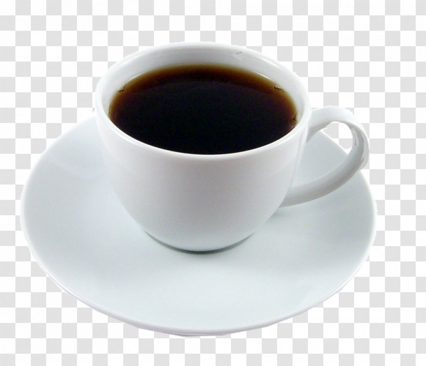Coffee Tea Cappuccino Cafe Deciliter - Tableware - Black Transparent PNG