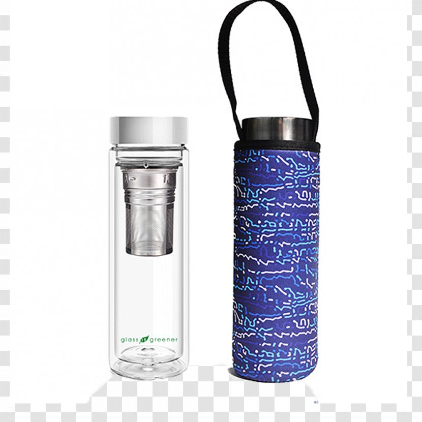 Water Bottles Tea Glass Bottle Borosilicate - Thermoses Transparent PNG