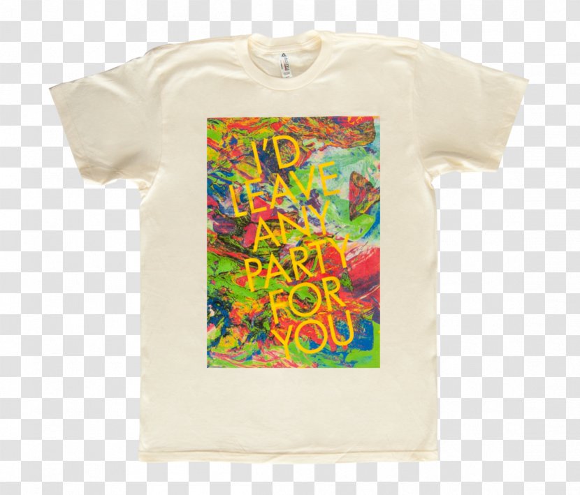T-shirt Any Party Pleasure Sleeve - Unisex Transparent PNG