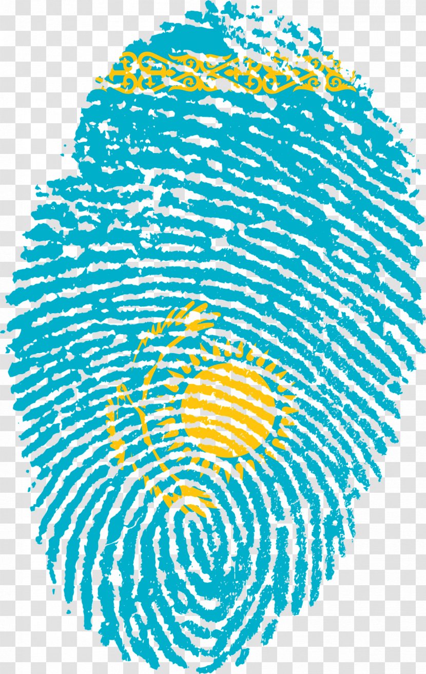 Fingerprint Flag Of Brazil Ukraine - Kuwait - Finger Print Transparent PNG