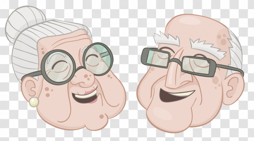 Grandparent Animaatio Father Husband Family - Watercolor Transparent PNG
