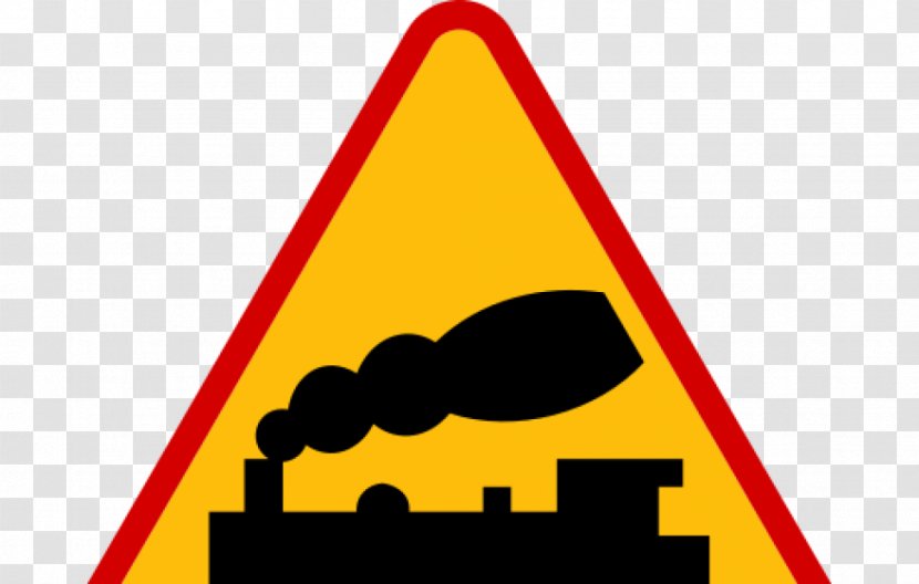 Warning Sign Traffic Road Level Crossing - Boom Barrier Transparent PNG