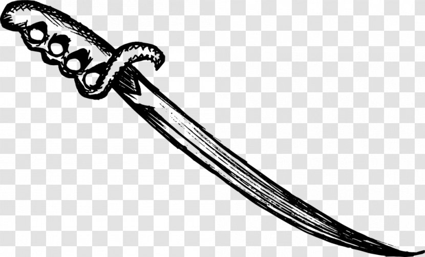 Sword Knife Drawing Weapon - Draw Transparent PNG