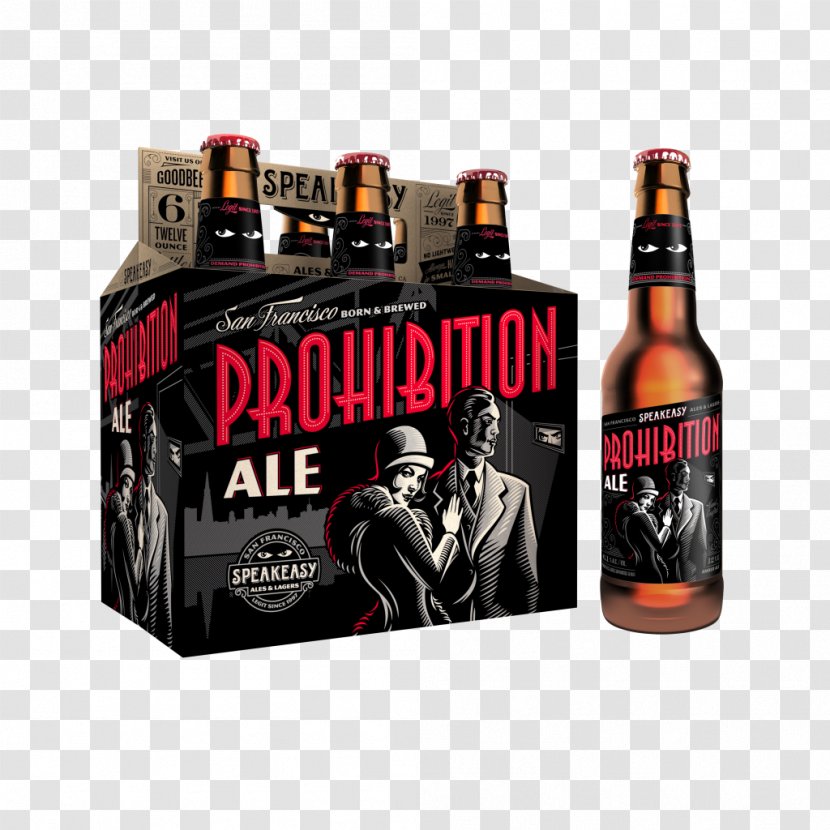 Speakeasy Ales & Lagers Beer India Pale Ale - Drink - Prohibition Of Passage Transparent PNG