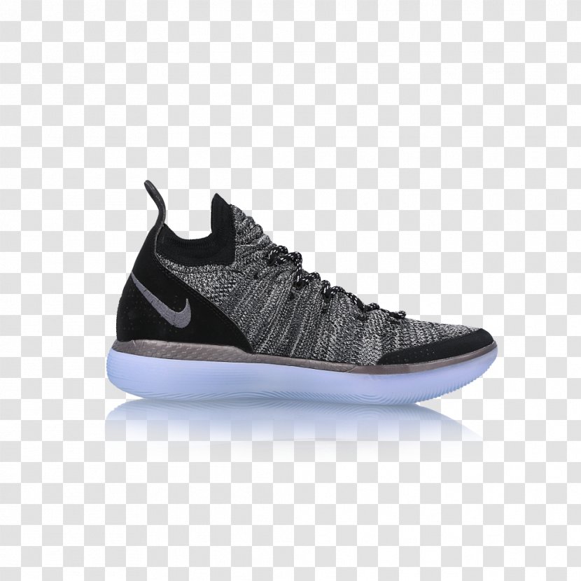 Men Nike Zoom KD11 Black Air Force 1 Basketball Shoe Transparent PNG