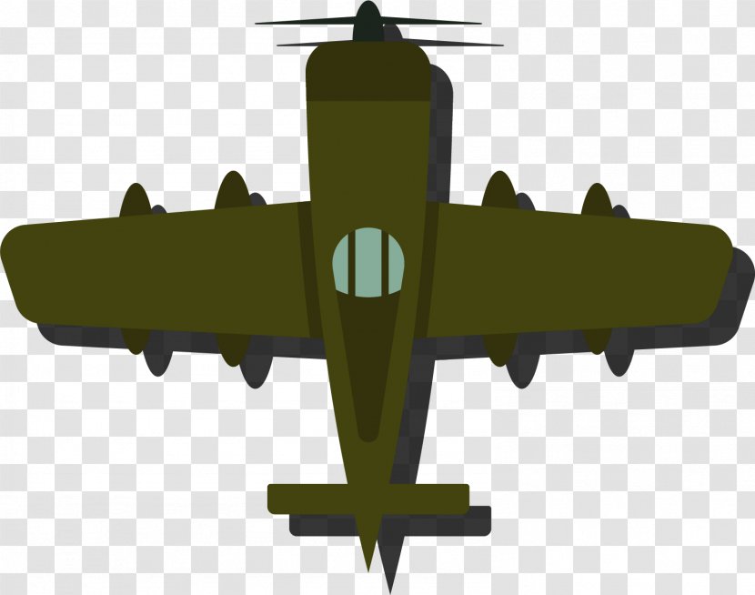 Airplane Military Aircraft - Rotorcraft Transparent PNG