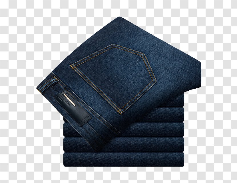 Pocket Jeans Blue Denim Transparent PNG