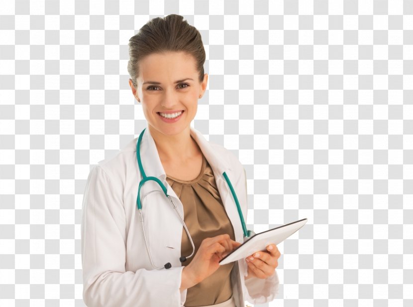 Physician Health Care Medicine Professional - Stethoscope - Female Doctor Transparent PNG