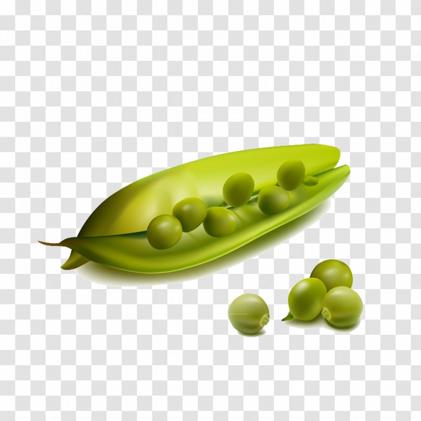 Snap Pea Vegetable Clip Art - Bell Pepper - Fresh Peas Transparent PNG