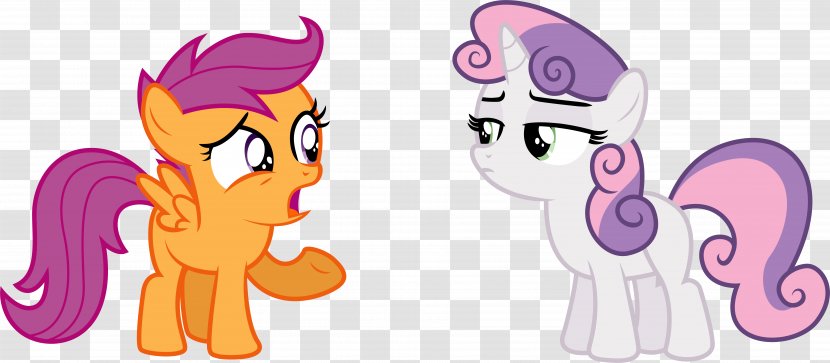 Pony Sweetie Belle Rarity Scootaloo Apple Bloom - Heart Transparent PNG