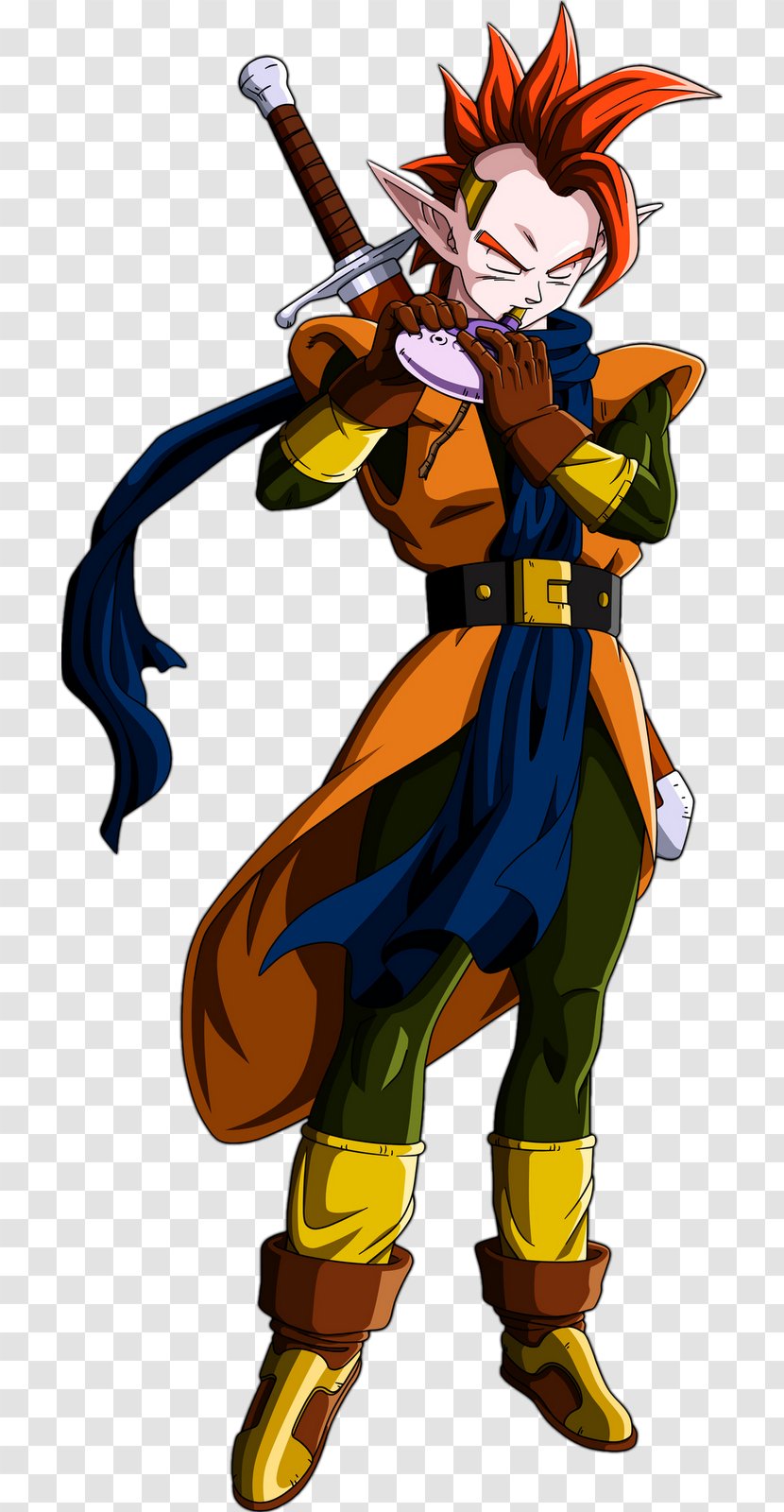 Goku Majin Buu Dragon Ball FighterZ Uub Gohan - Cartoon Transparent PNG