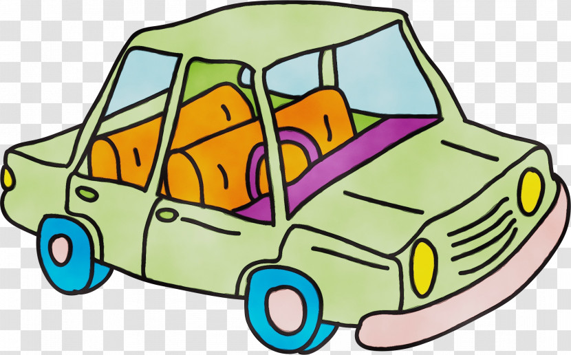 Car Yellow Automobile Engineering Transparent PNG