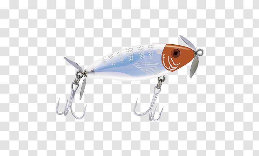 Spoon Lure Contra-rotating Propellers Counter-rotating Fishing Bait - Sound - Mirro Transparent PNG