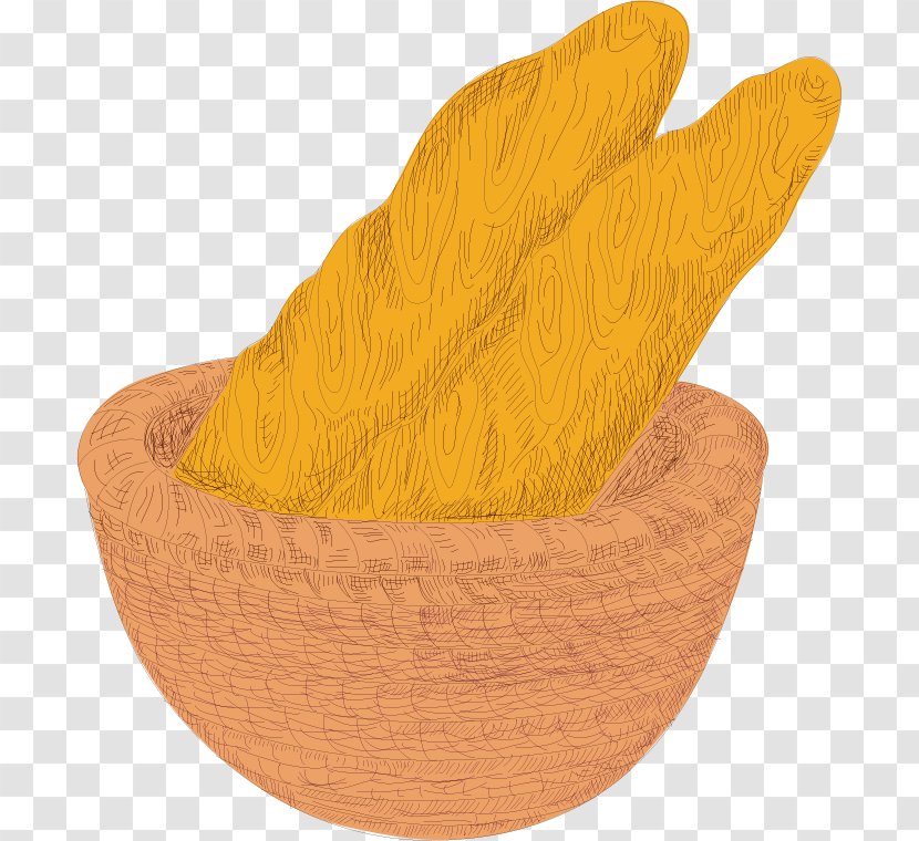 Wood - Vector Painted Bread Transparent PNG