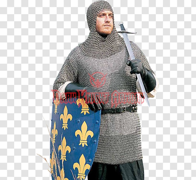 Mail Hauberk Components Of Medieval Armour Knight - Christmas Gifts Transparent PNG
