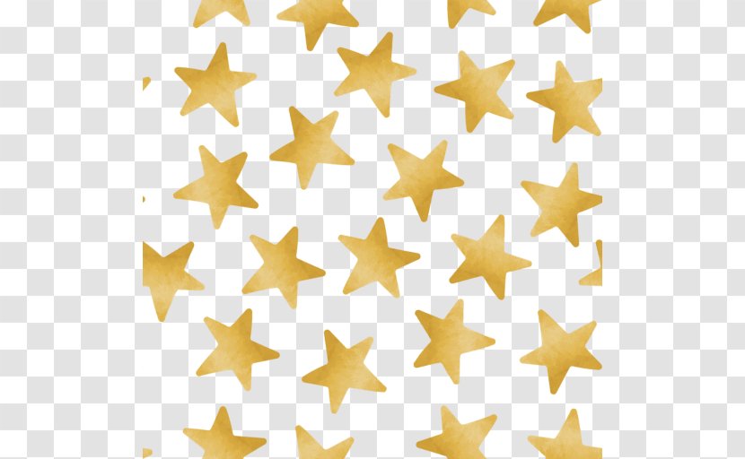 Star Shading Textile - Seamless Background Transparent PNG