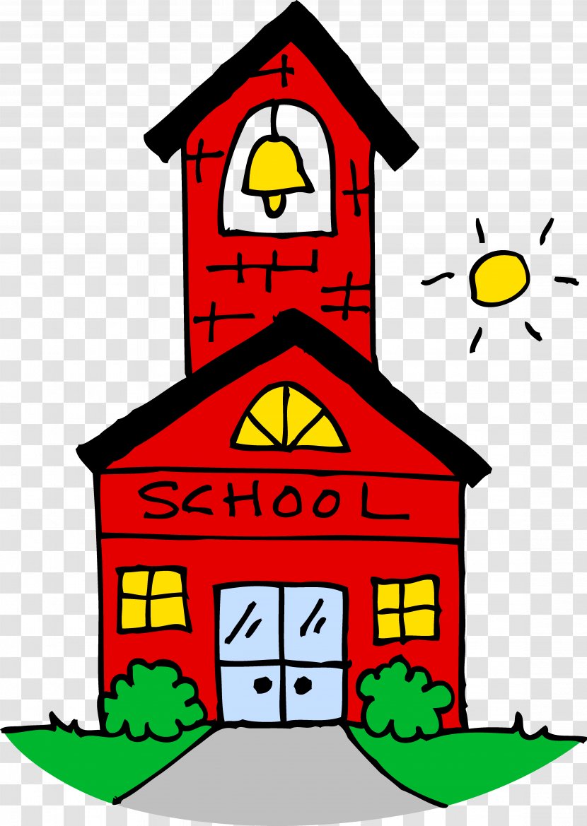 School Kindergarten Student Clip Art - First Day Of - Stop House Cliparts Transparent PNG