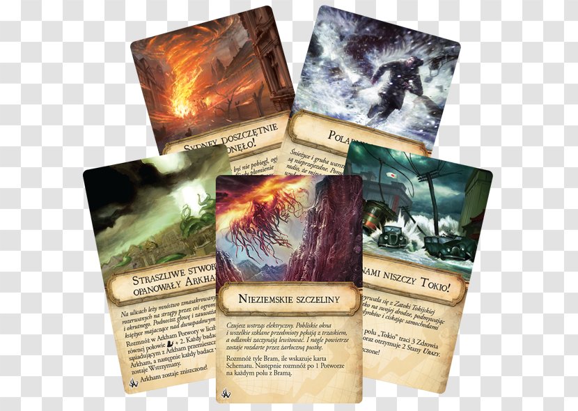 Eldritch Horror Advertising Board Game Expansion Pack - Dragon Eye Transparent PNG