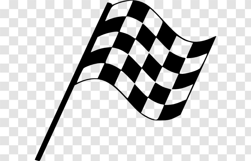 Racing Flags Finish Line, Inc. Clip Art - Black - Flag Transparent PNG