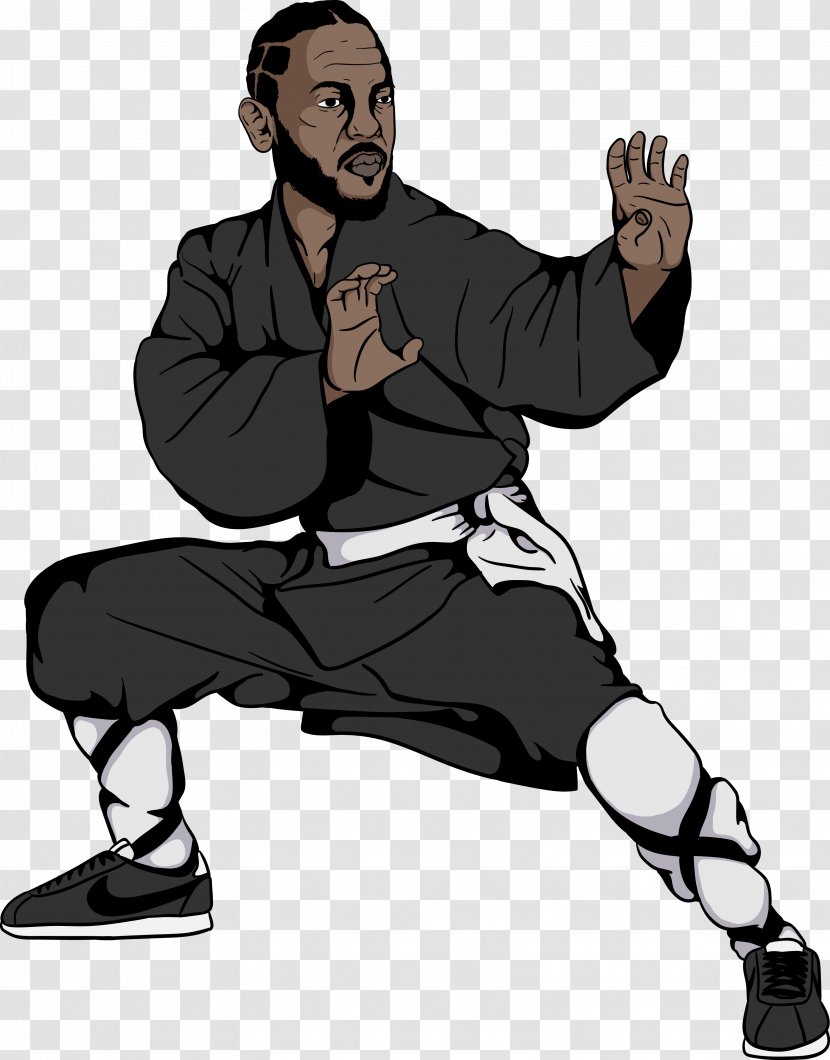 Kendrick Lamar The Damn Tour Drawing Kung Fu Art - Human Behavior - Kung-fu Panda Transparent PNG