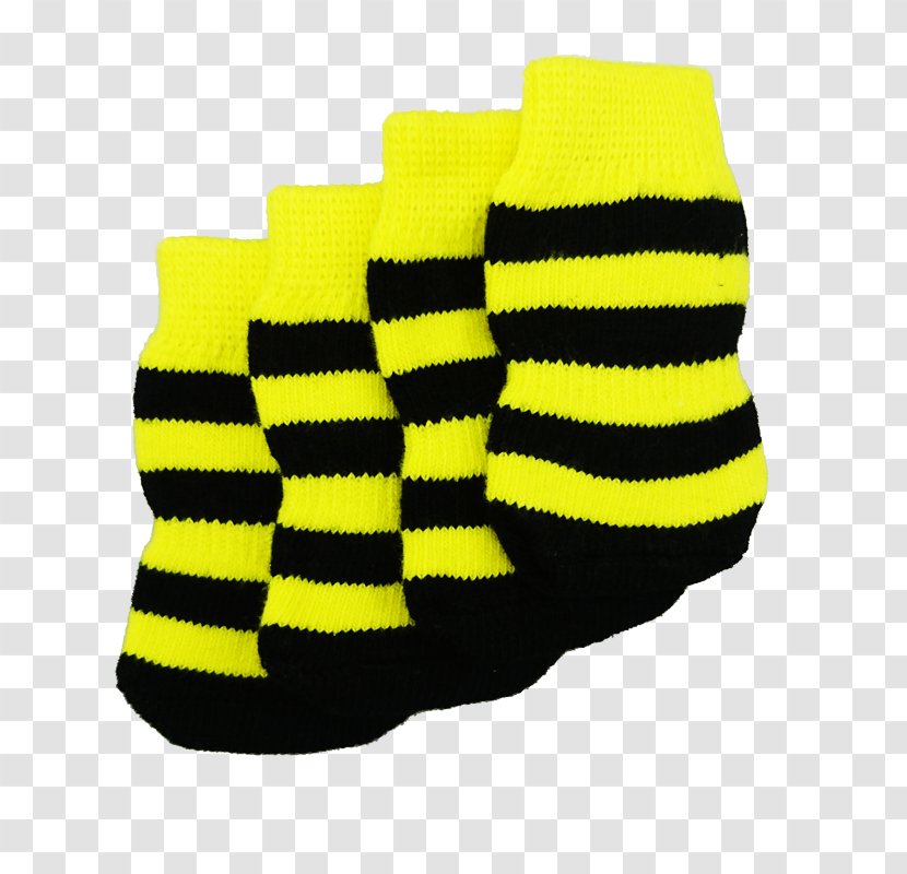 Dog Booties Shoe Sock Pet - Yellow Transparent PNG
