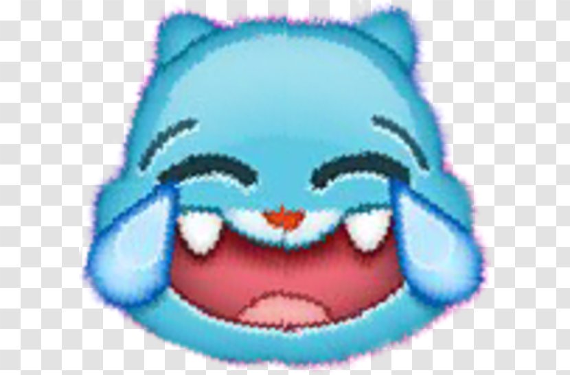 Gumball Watterson Face With Tears Of Joy Emoji Character Cartoon - Television - Groping Transparent PNG