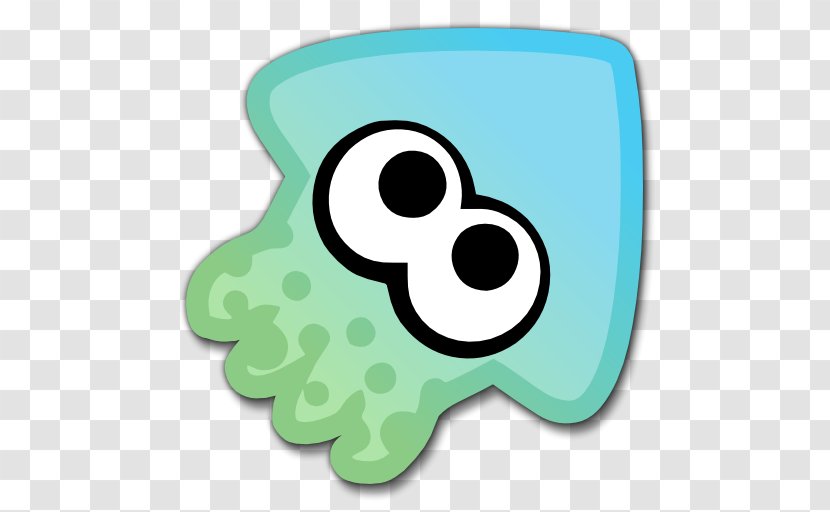 Green Clip Art - Symbol - Splatoon Octopus Transparent PNG