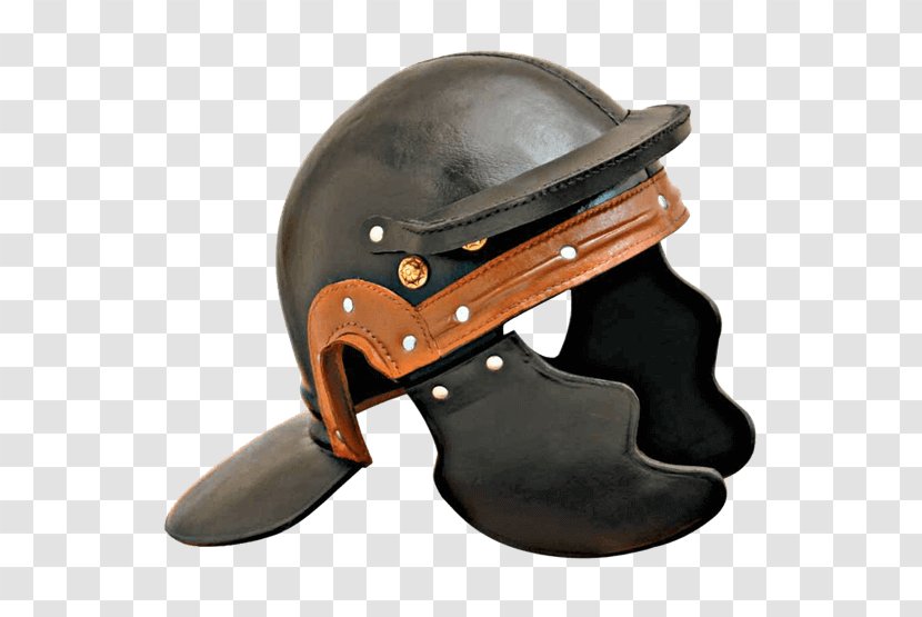 Motorcycle Helmets Ancient Rome Galea Leather - Combat Helmet Transparent PNG