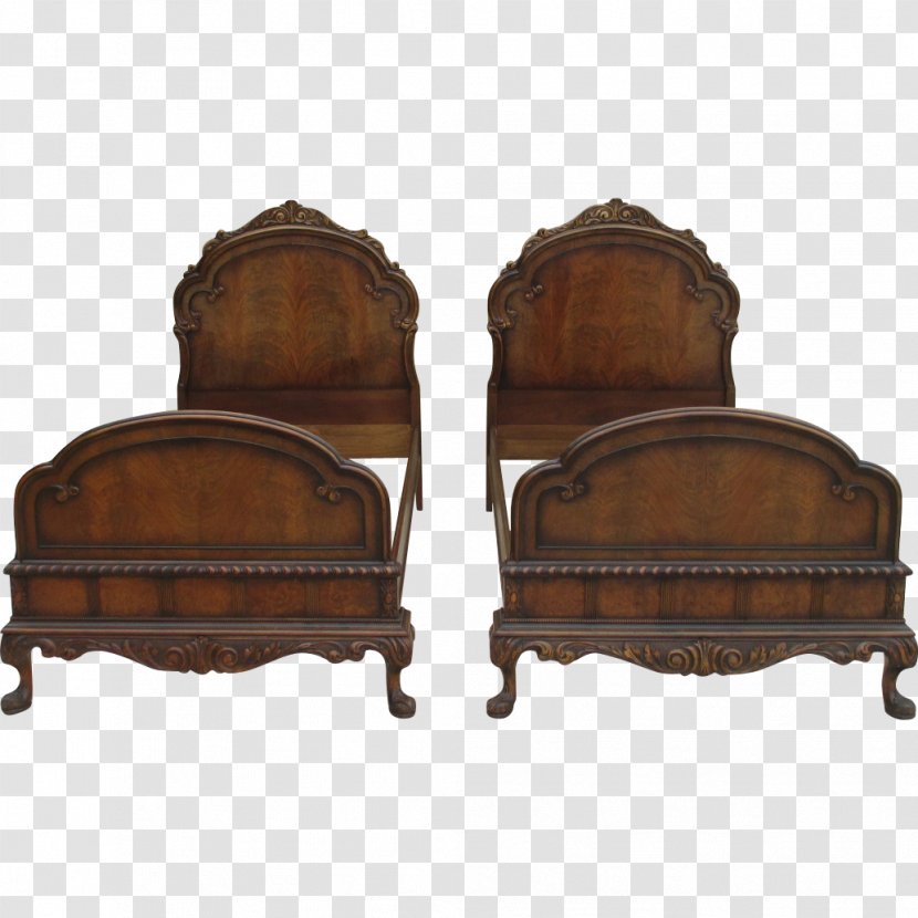 Antique Furniture Bed Ruby Lane - Cartoon Transparent PNG