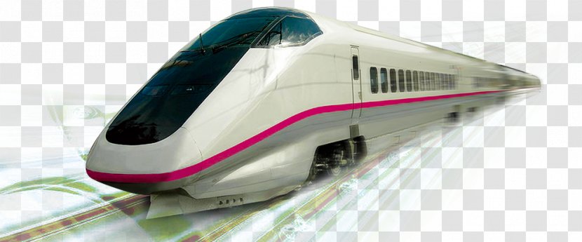High-speed Rail Train Track - Travel - No Transparent PNG