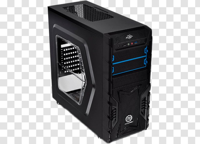 Computer Cases & Housings Power Supply Unit ATX Thermaltake Versa H21 Window - Multimedia - Case Pc Transparent PNG