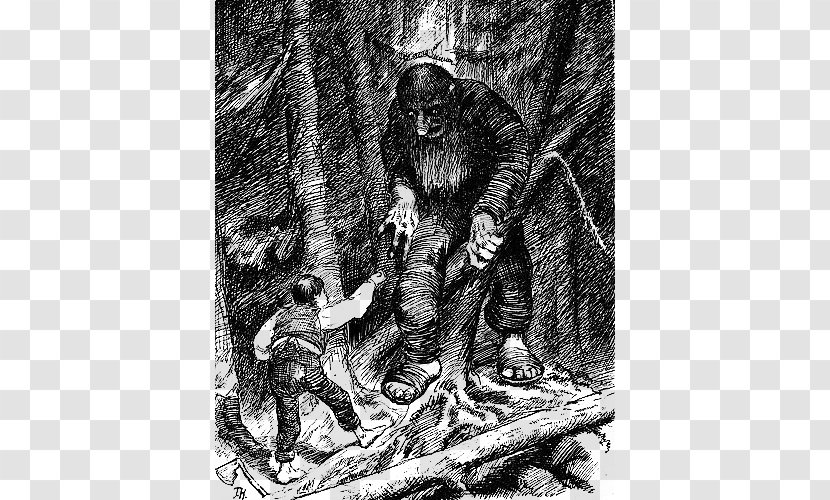 Troll Artist AllPosters.com Painting - Theodor Kittelsen - Rent Transparent PNG